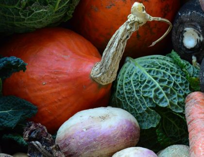 Sezonska domača zelenjava